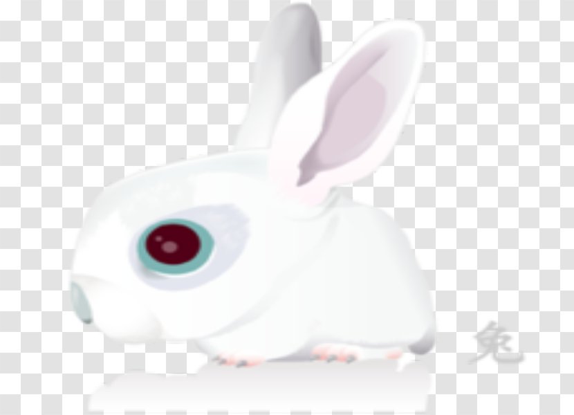 Domestic Rabbit White Easter Bunny Leporids - Tree - Cute Transparent PNG