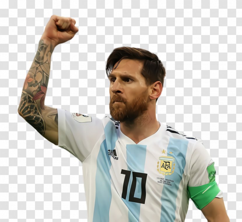 Messi Cartoon - Argentina National Under20 Football Team - Sleeve Sports Equipment Transparent PNG