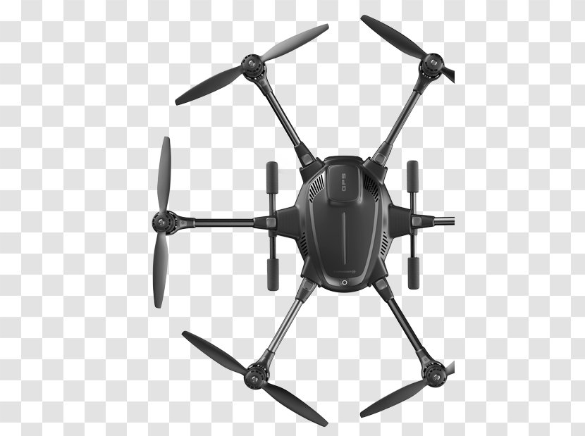 Yuneec International Typhoon H Unmanned Aerial Vehicle Intel RealSense First-person View - Helicopter Rotor Transparent PNG