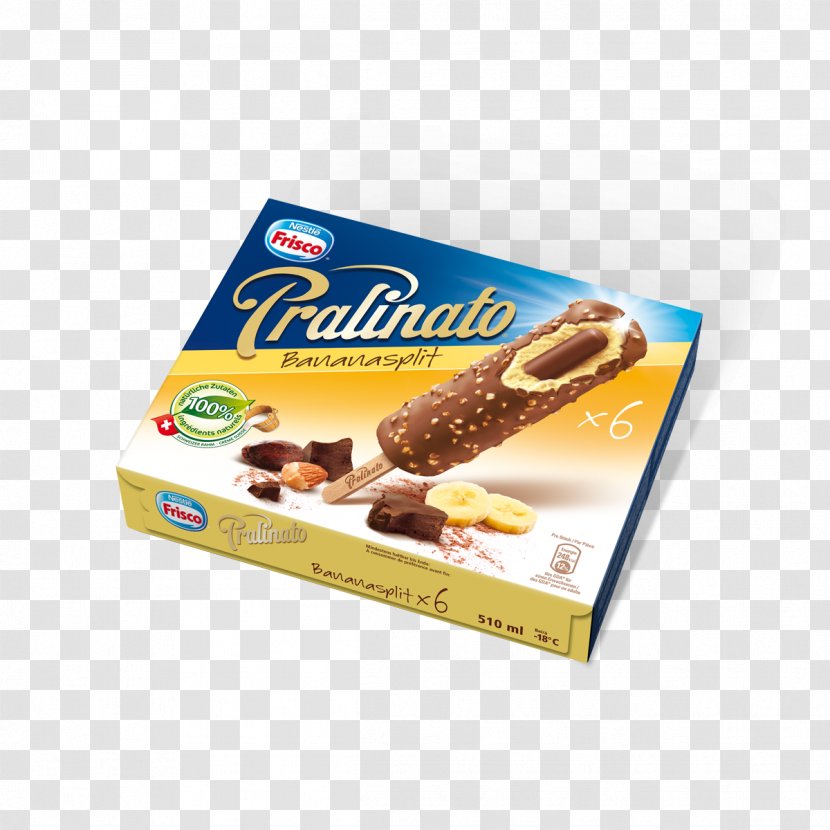 Ice Cream Frisco Caramel Flavor Switzerland - Banana Splits Transparent PNG