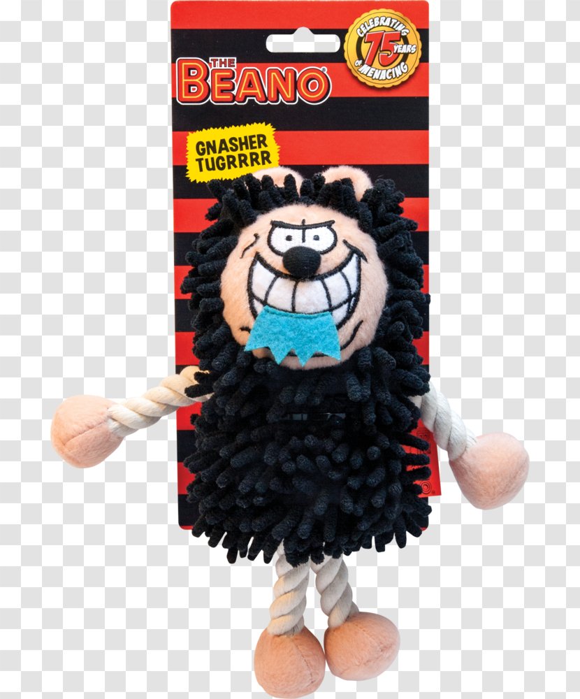 Dog Dennis The Menace And Gnasher Toy Beano - Comics Transparent PNG