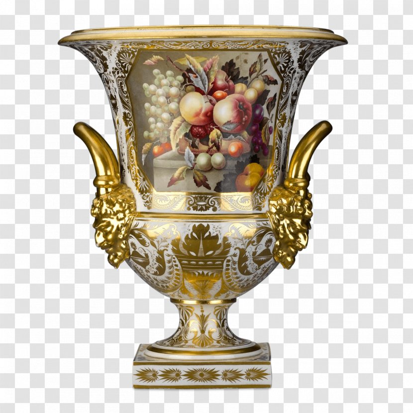 Vase Derby Porcelain Clip Art - Antique Transparent PNG