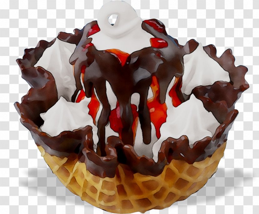 Sundae Belgian Waffle Hot Chocolate Bar - Healthy Diet - Cream Transparent PNG