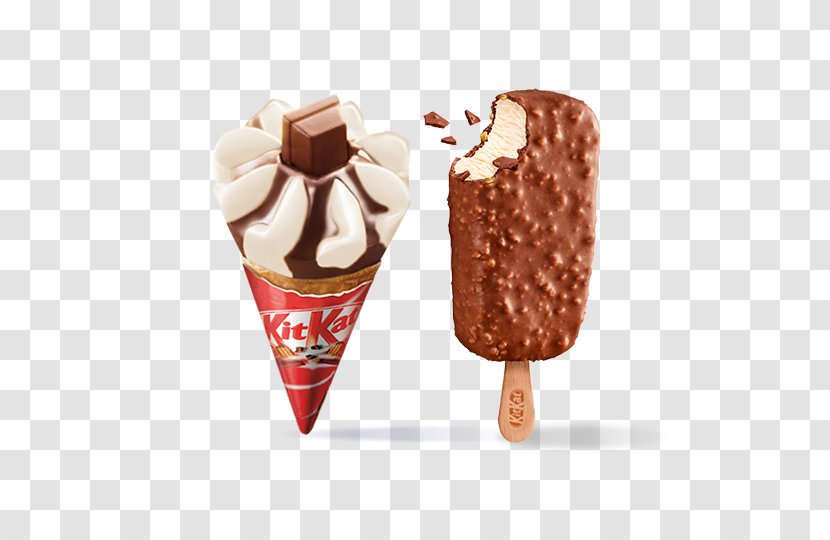 Chocolate Ice Cream Cones Bar - Vanilla Transparent PNG