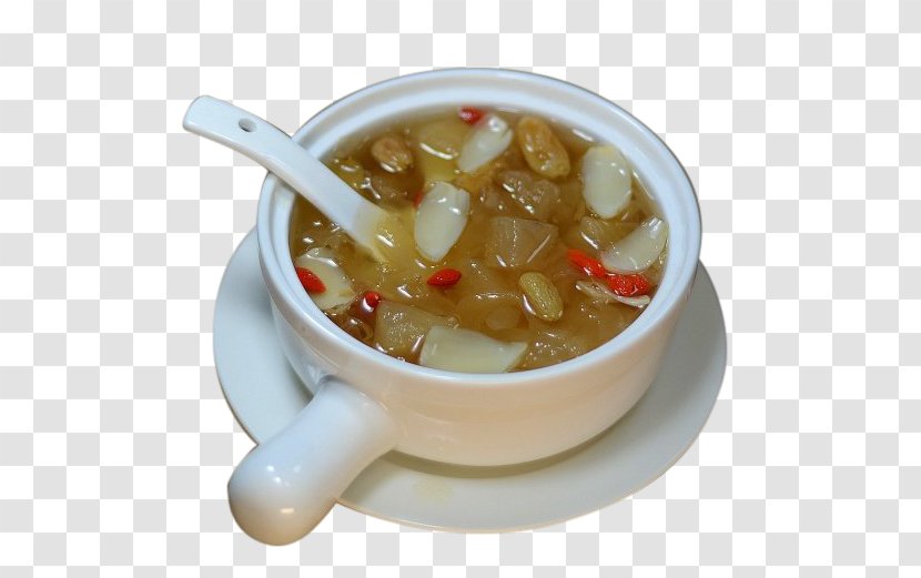 Rock Candy Soup Tong Sui Tremella Fuciformis Congee - Lily White Fungus Stew Sydney Transparent PNG