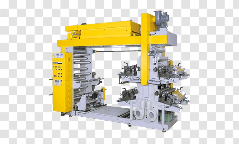 Machine Flexography Printing Press Hot Stamping - Foil - Flexographic Ink Transparent PNG
