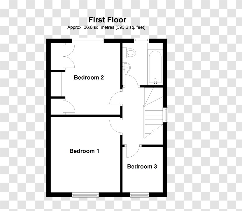 Floor Plan House Bedroom Transparent PNG
