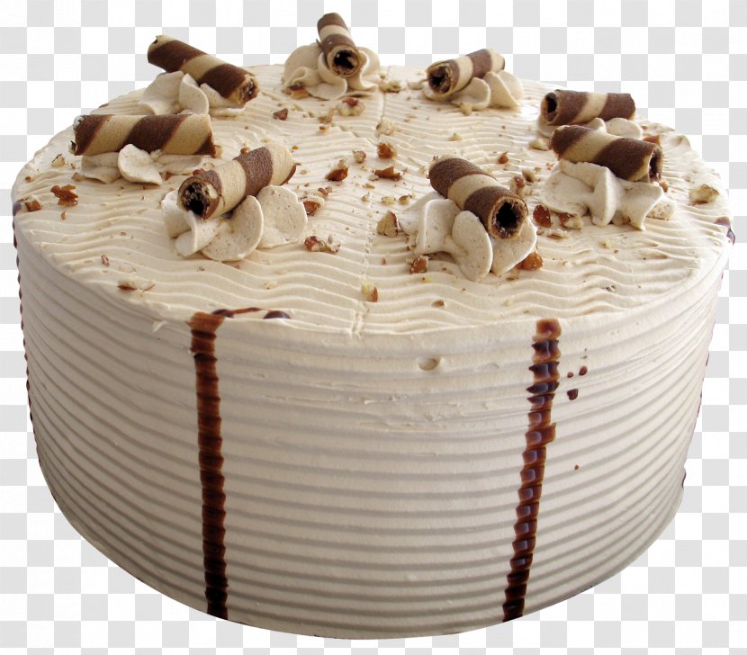 German Chocolate Cake Torte Coffee Frosting & Icing - Toppings Transparent PNG