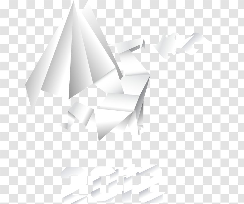 Origami Paper Euclidean Vector Dobradura - Creative Transparent PNG