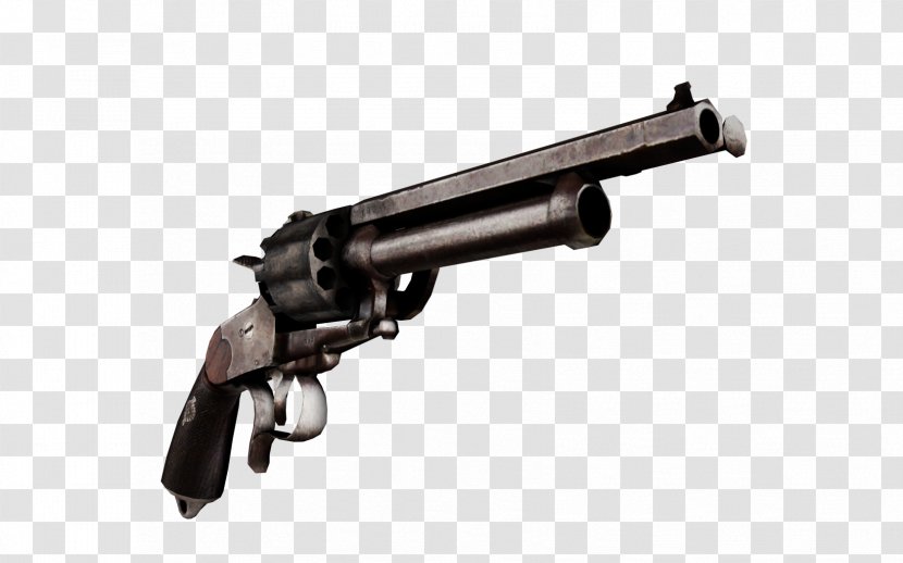 Firearm LeMat Revolver Weapon Shotgun - Frame - Mafia Transparent PNG