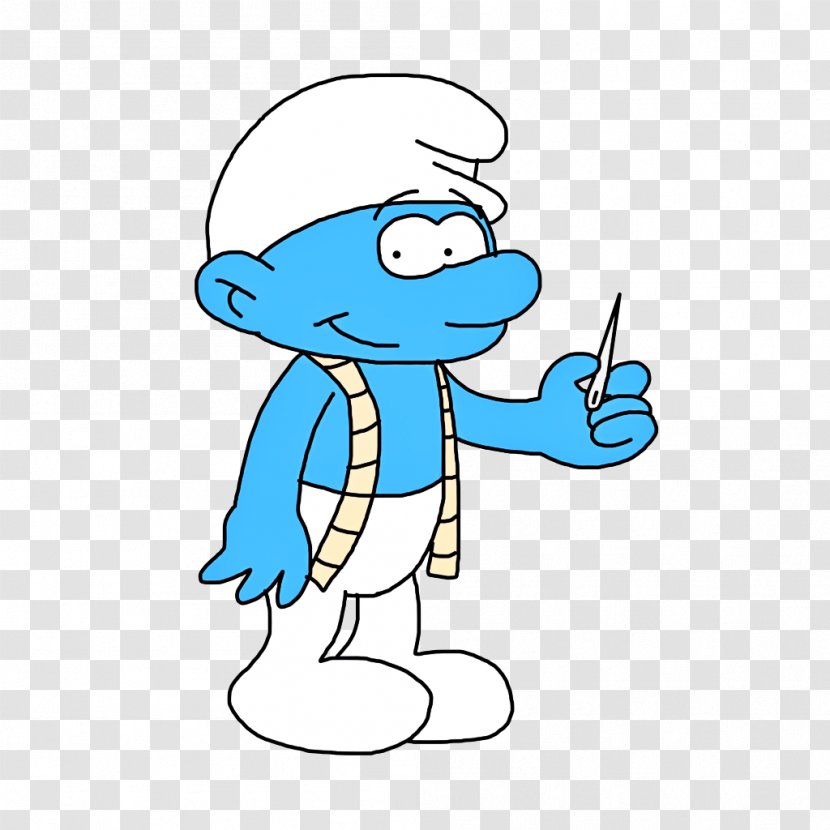 Clumsy Smurf Cartoon - Animation - Drawing Smile Transparent PNG