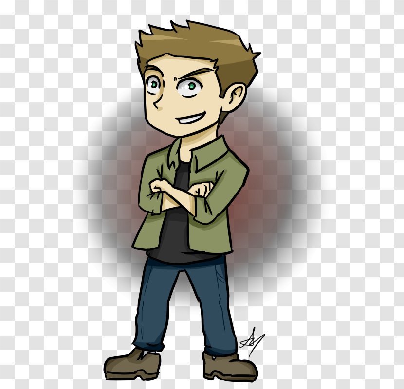 Dean Winchester Drawing Character Clip Art - Silhouette - Tatto Transparent PNG