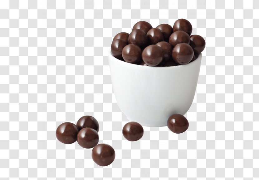 Chocolate Balls Praline Bonbon Truffle White - Brittle - Milk Transparent PNG