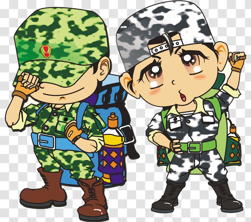 Child Military Personnel Cartoon Comics - Soldier Transparent PNG