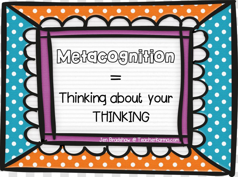 Metacognition Thought Learning Clip Art - Education - Cliparts Transparent PNG