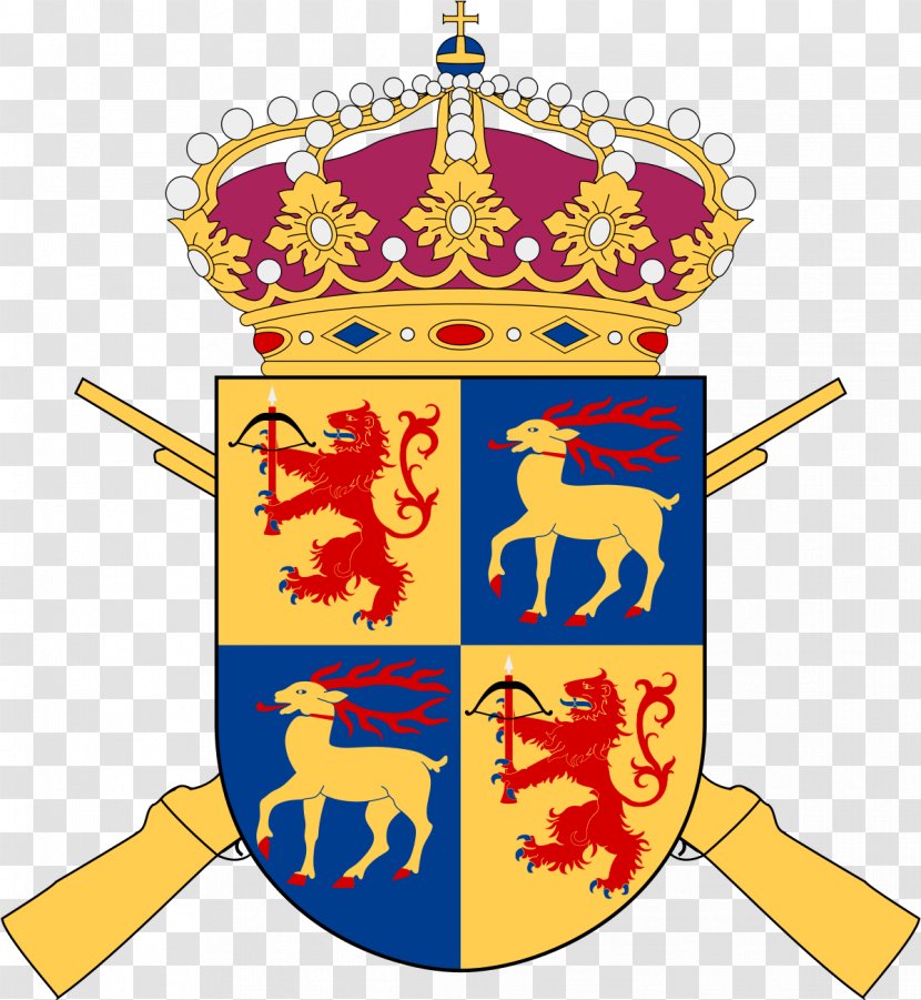Stockholm Palace Coat Of Arms Regiment Royal Guards Blazon - Military Transparent PNG