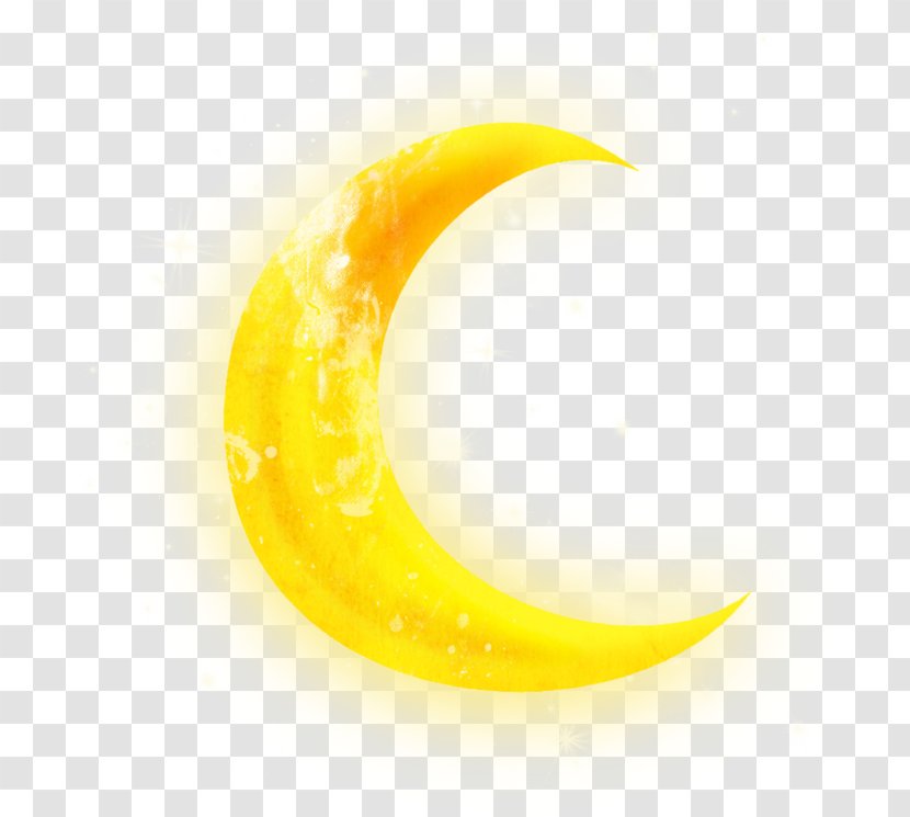 Moon Desktop Wallpaper Crescent - Orange Transparent PNG