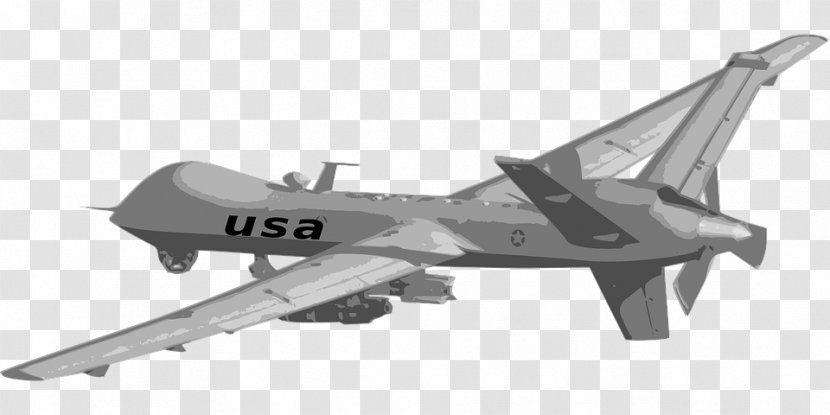 General Atomics MQ-1 Predator MQ-9 Reaper Northrop Grumman RQ-4 Global Hawk Aircraft Airplane - Air Force Transparent PNG