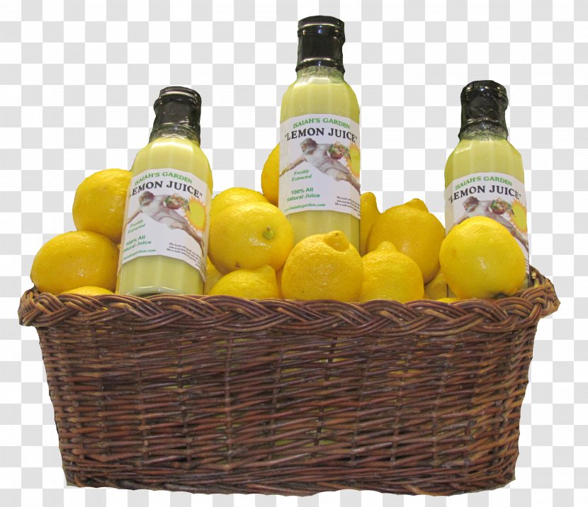 Liqueur Hamper Food Gift Baskets - Lemon Juice Transparent PNG