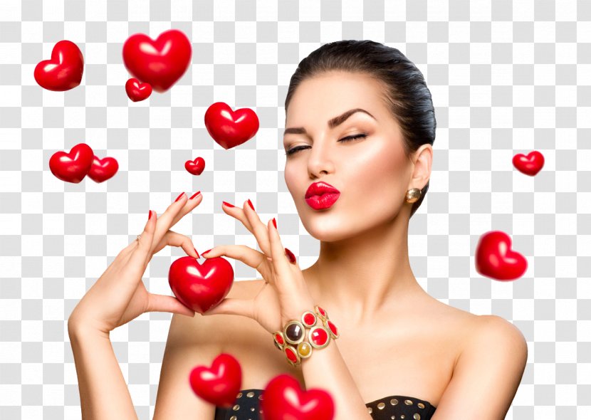 Stock Photography Heart Royalty-free Woman Love - Beauty And The Transparent PNG