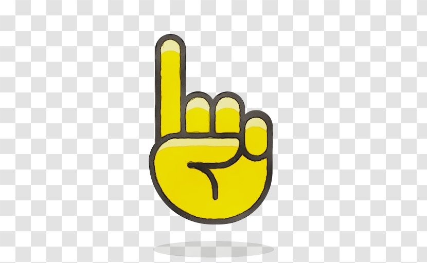 Emoticon Line - Finger - V Sign Smile Transparent PNG