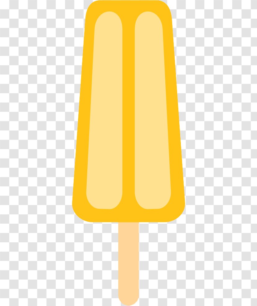 Ice Cream Pop Yellow Drawing Transparent PNG