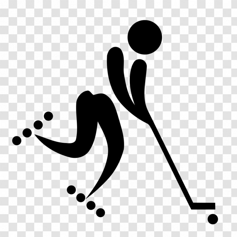 2018 Winter Olympics Ice Hockey At The Olympic Games Sport - Silhouette Transparent PNG
