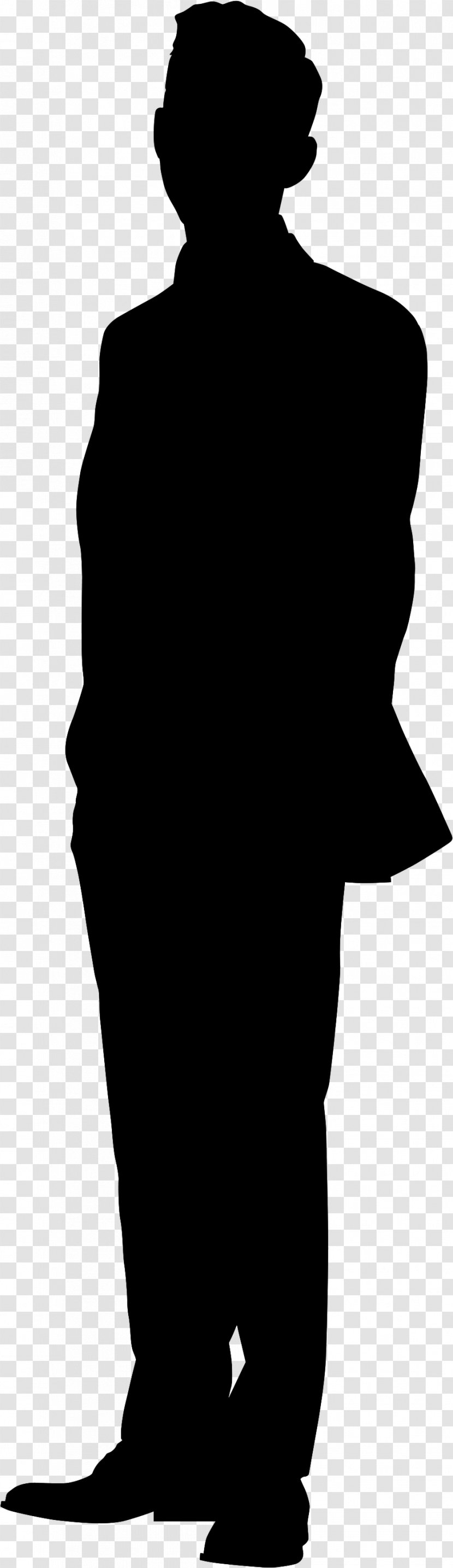 Silhouette Person Playwright - Male Transparent PNG