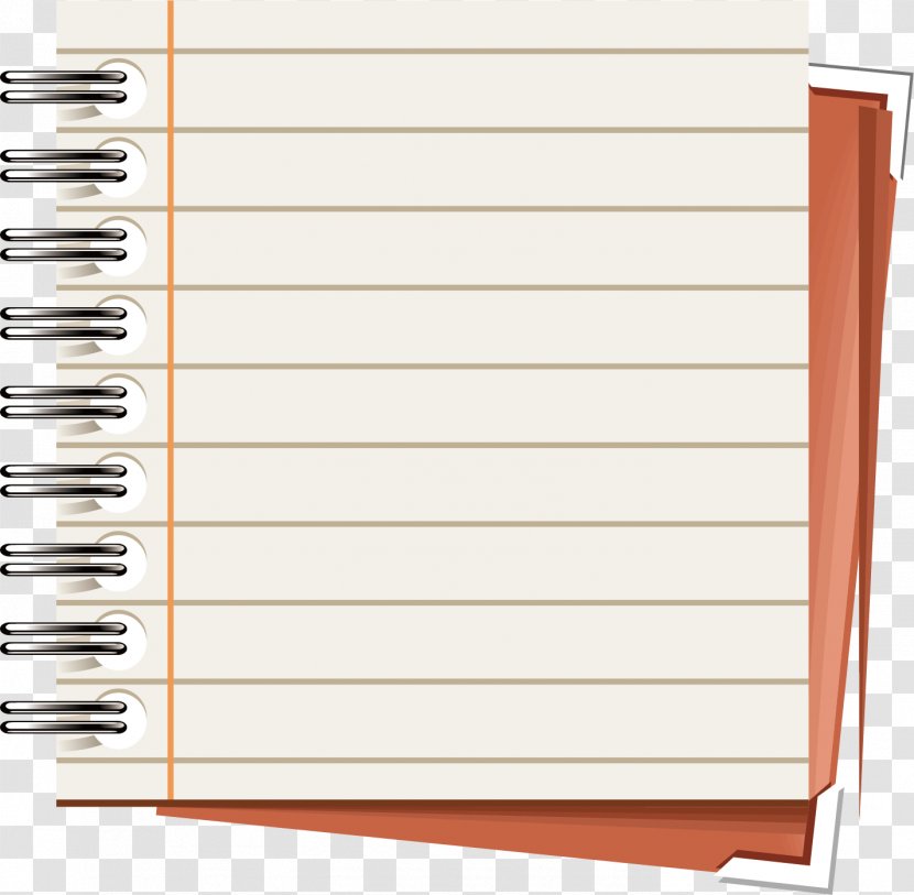 Notebook Pencil School Supplies - Watercolor - Notes Vector Material Transparent PNG
