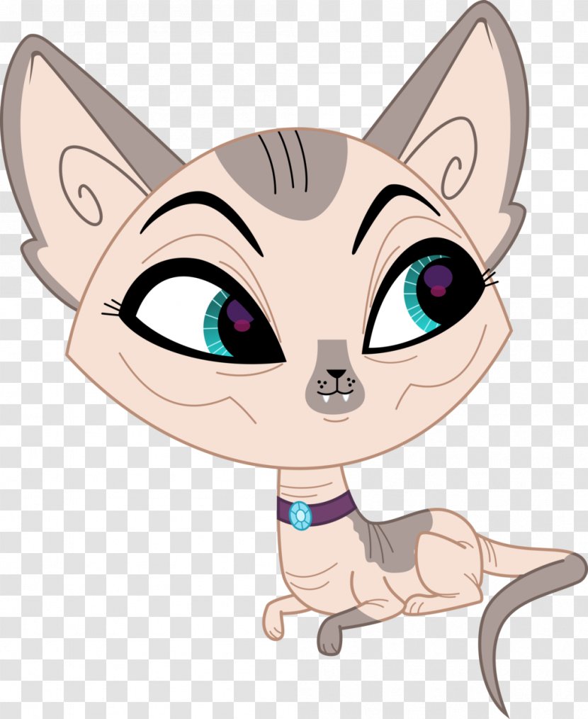 Sphynx Cat Blythe Baxter Pepper Clark Littlest Pet Shop - Cartoon - Pets Transparent PNG