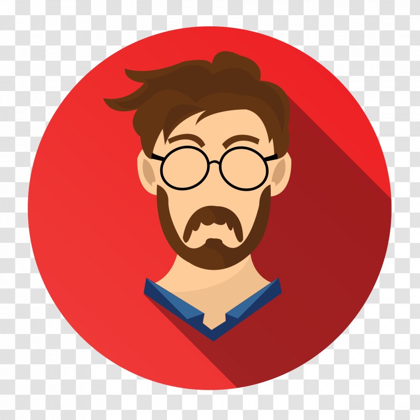 Glasses Moustache Human Behavior Cartoon - Hairstyle Transparent PNG