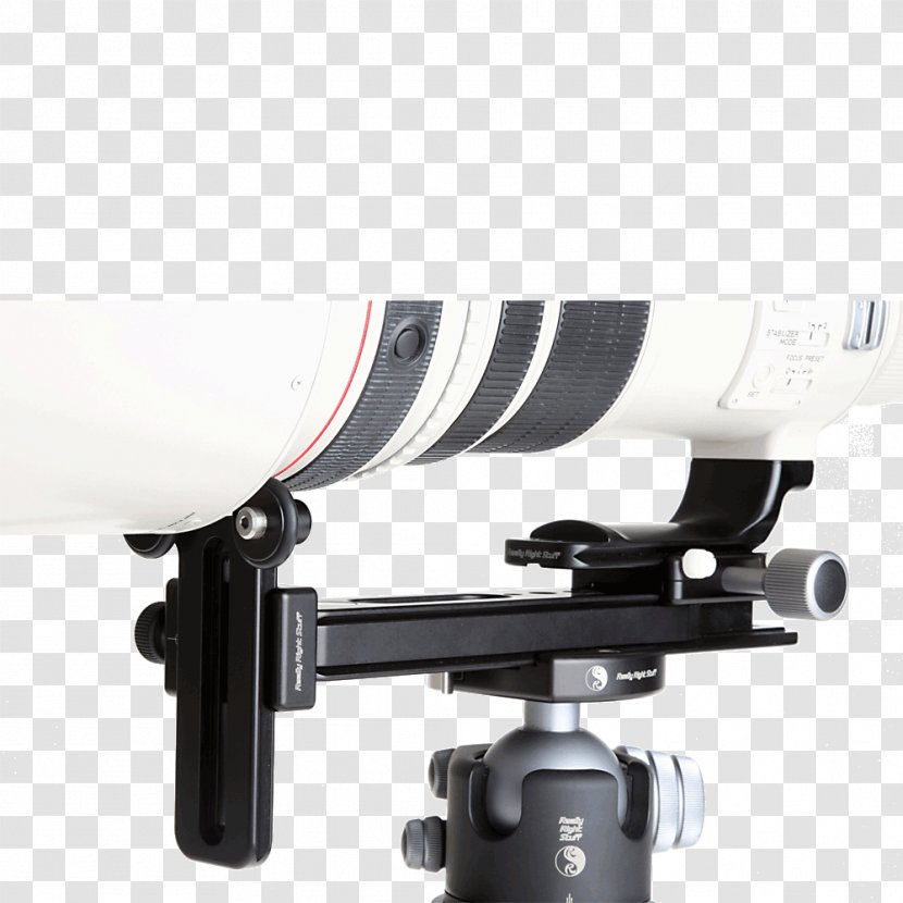 Camera Lens Telephoto Long-focus Tripod Head - Canon Ef 500mm - Support Clamp Transparent PNG