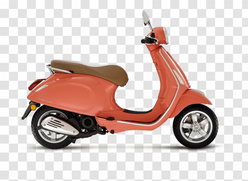 Scooter Motorcycle Vespa Palm Beach Primavera - Cycle World Transparent PNG
