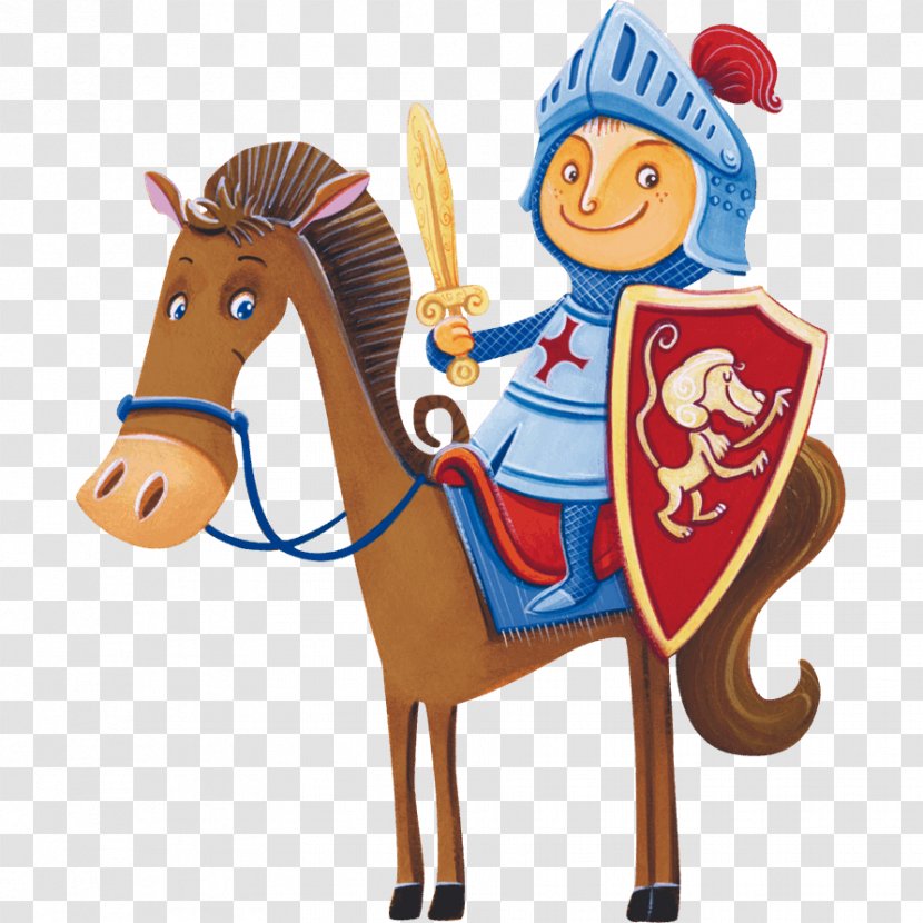 Sticker Child Chivalry Knight-errant - Animal Figure Transparent PNG