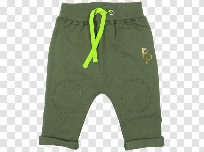 Green Shorts Pants - Active - Folded Transparent PNG