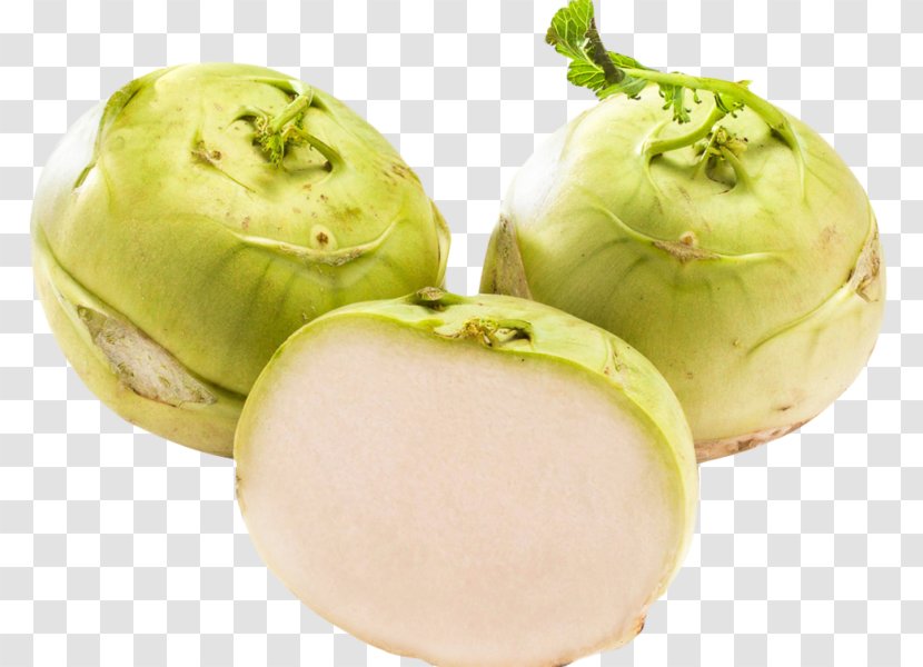 Fresh Kohlrabi Cabbage Vegetable - Wild Transparent PNG
