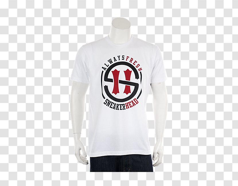 Long-sleeved T-shirt Logo Font - White - Fashion Fresh Transparent PNG