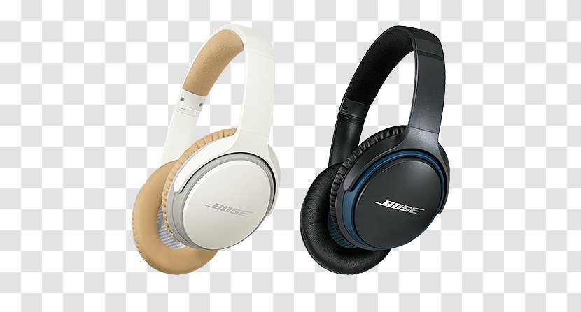 Bose SoundLink Around-Ear II Noise-cancelling Headphones - Quietcomfort 35 - Ear Earphone Transparent PNG