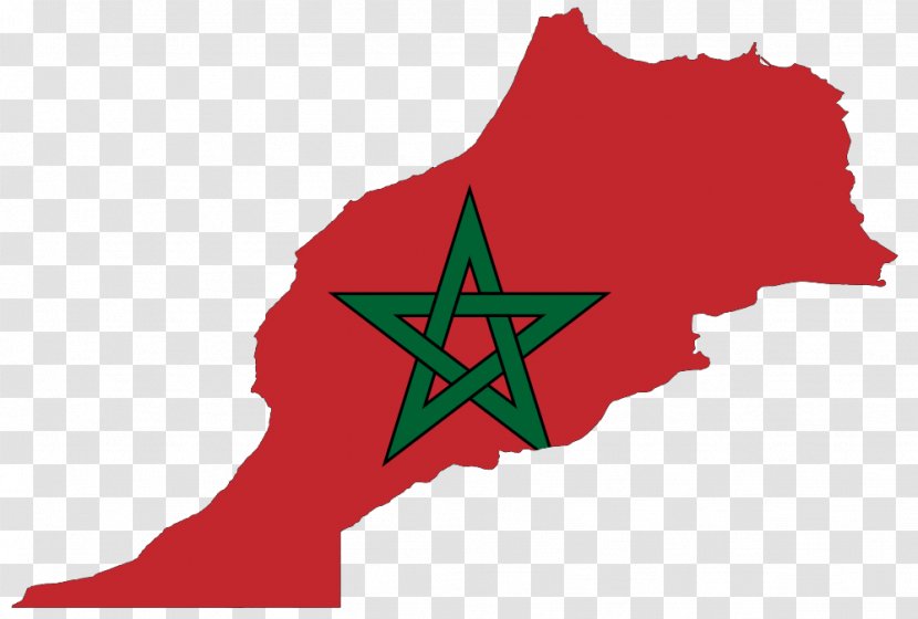 Flag Of Morocco Map North African Campaign - Vexillology Transparent PNG