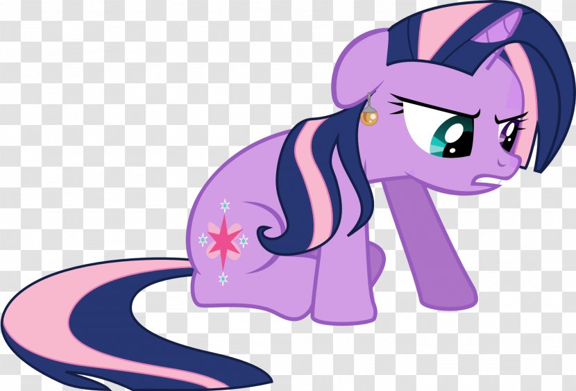 Clip Art Horse Twilight Sparkle Illustration Purple - Mammal Transparent PNG