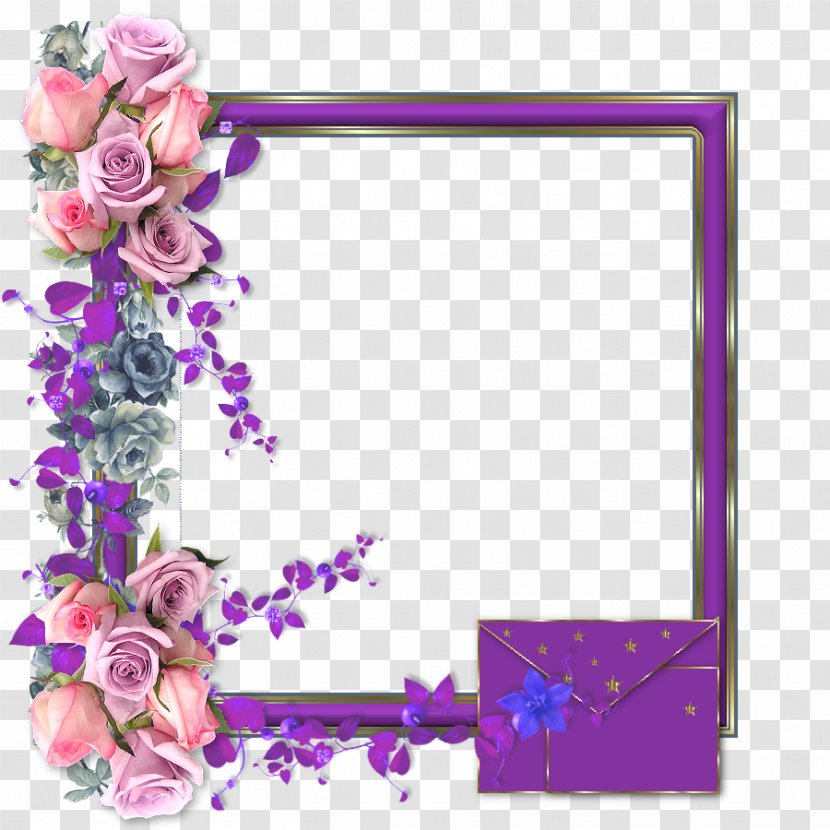 Floral Design Cut Flowers Picture Frames Pink M - Flora Transparent PNG