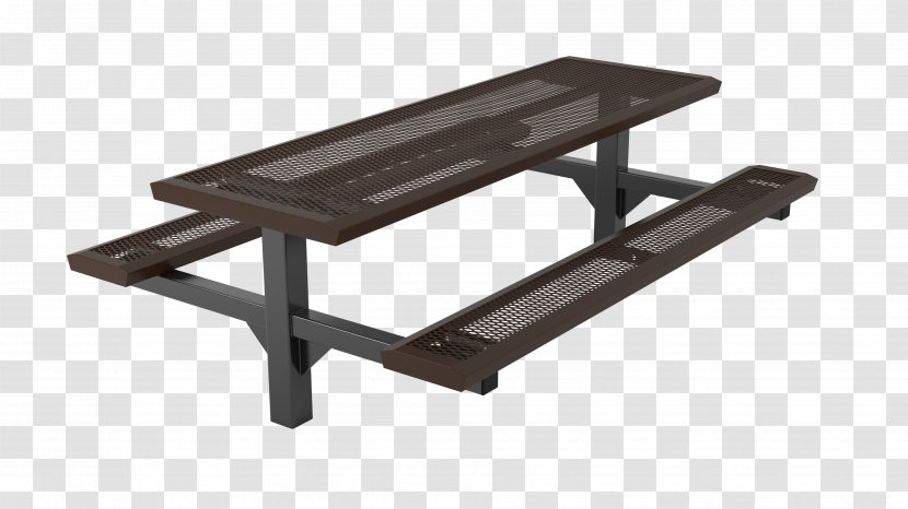 Picnic Table Bench Seat - Outdoor Transparent PNG