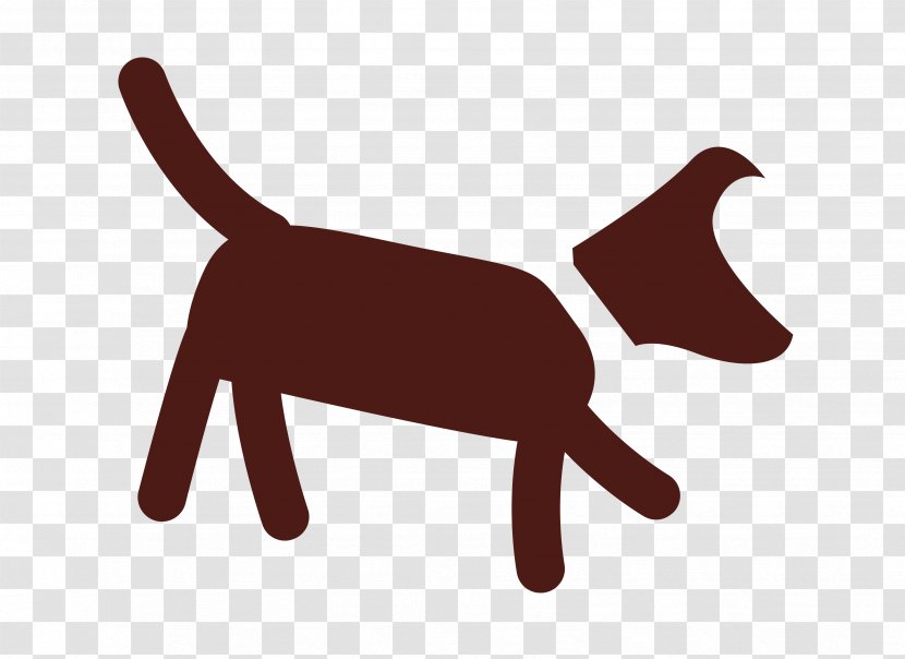 Dog Puppy Abstraction - Like Mammal - Vector Black Abstract Animal Transparent PNG