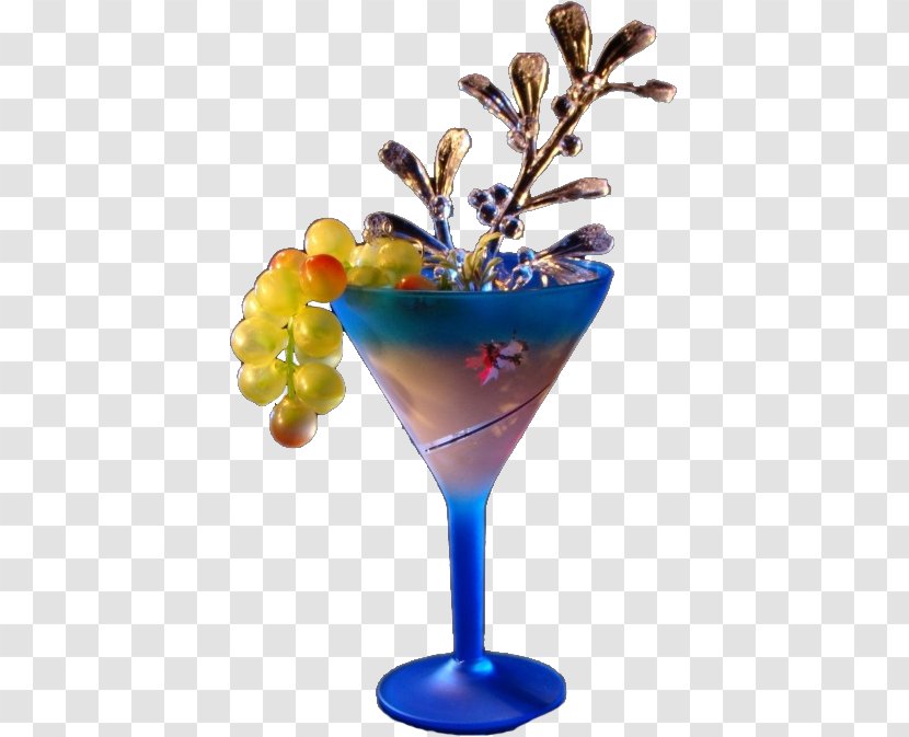 Cocktail Garnish Martini Blue Hawaii - Champagne Stemware - Special Cartoon Toy Cup Material Free To Pull Transparent PNG