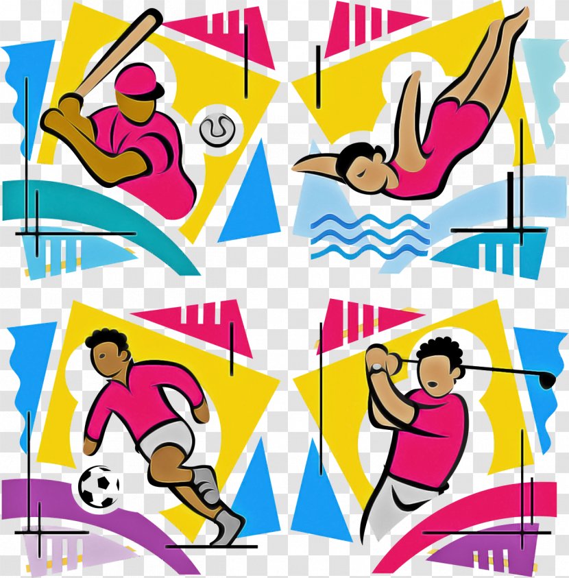 Line Playing Sports Recreation Transparent PNG