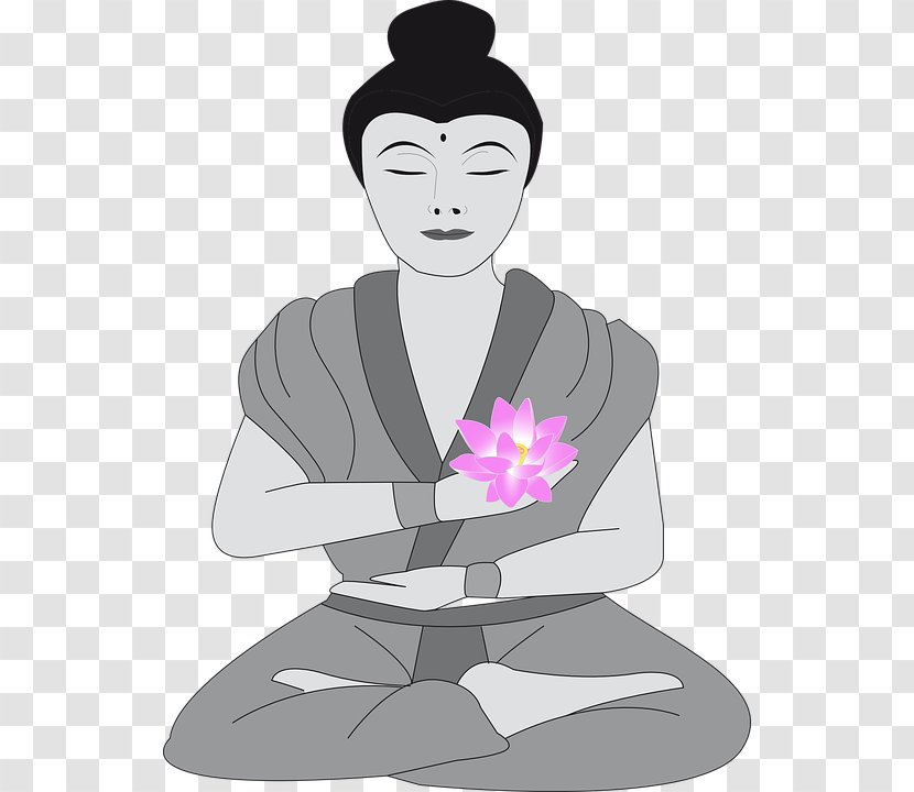 Buddhism Meditation Siddhartha Religion Mindfulness - Heart - Vector Transparent PNG