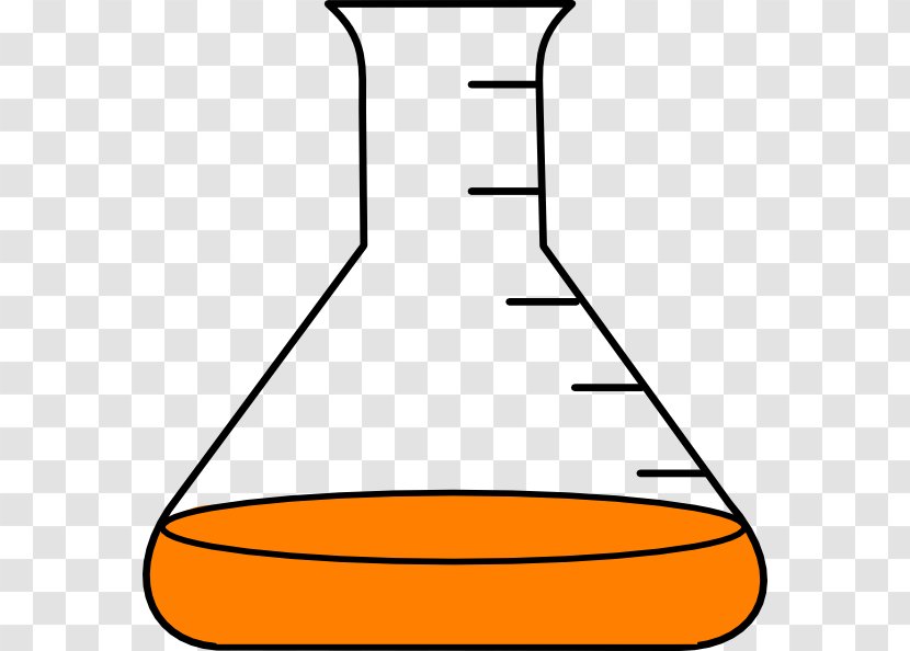 Erlenmeyer Flask Laboratory Flasks Chemistry Clip Art - Empty Dish Transparent PNG