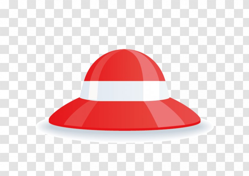 Red Icon - Color - Vector Rose Hat Transparent PNG