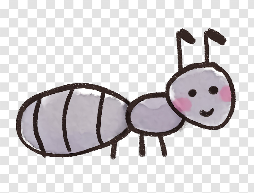 Insect Cartoon Pink Membrane-winged Insect Pest Transparent PNG