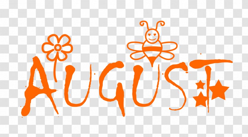 August With Flower Bee Stars. - Aries - Organism Transparent PNG